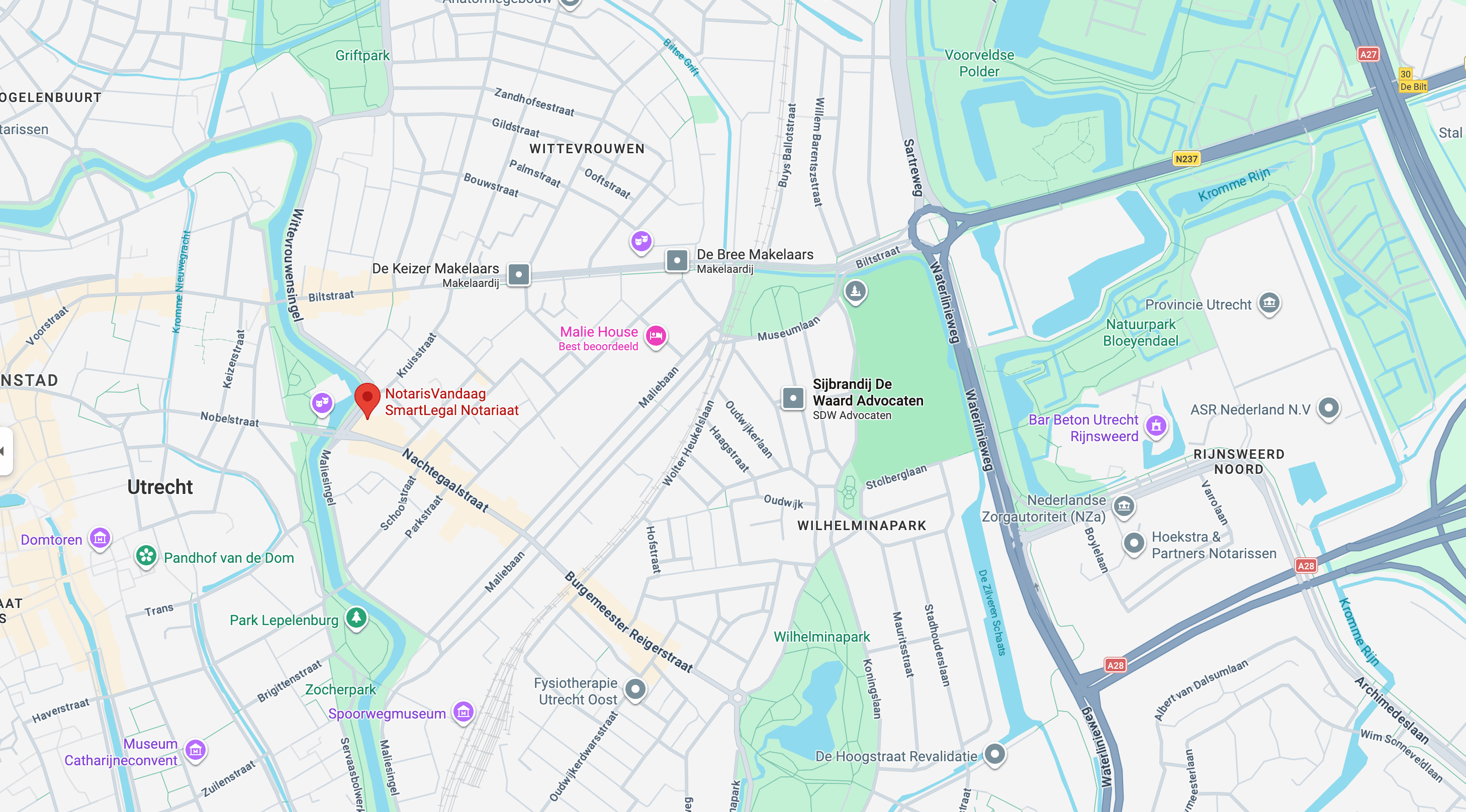 Locatie NotarisVandaag — Wittevrouwensingel 4, Utrecht