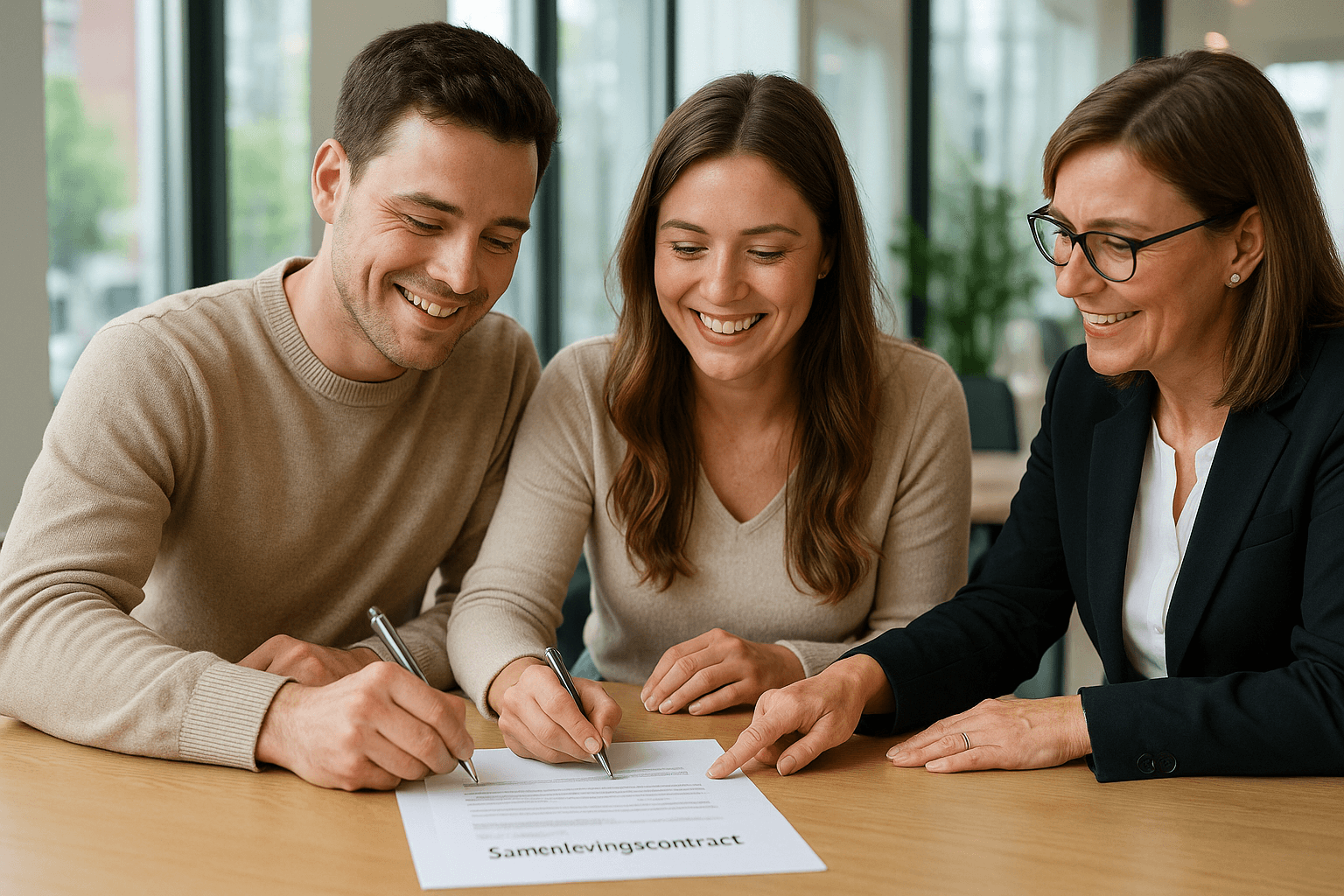 Samenlevingscontract: zekerheid in liefde en leven